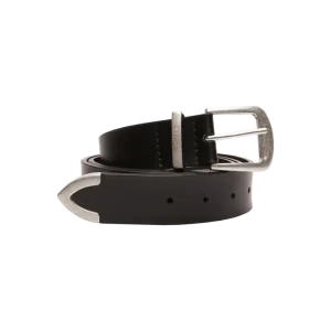 Obey Leather Belt Black