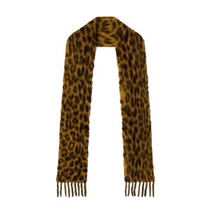 Obey Leopard Scarf