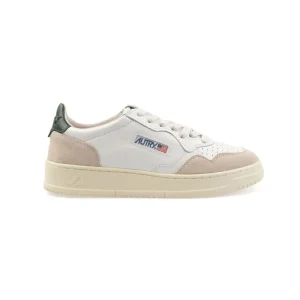 Autry Medalist Low Man Leather Suede White Mountain