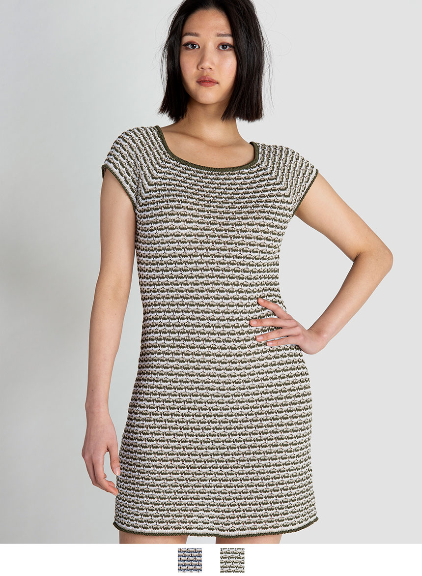 Abito Crochet in Cotone Bio-Fresh – Var Militare