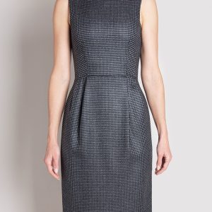 Abito Tubino Jacquard Lana Vergine