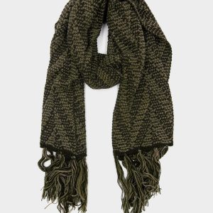 Maxi Stola Jacquard Alpaca Blend – Verdone