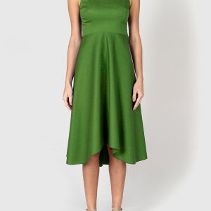 Abito Gonna Simmetrica Cotone e Nylon