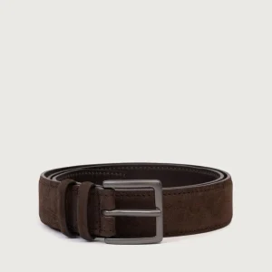 Orciani Cintura In Nabuk Uomo