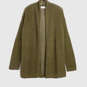 Cardigan Rete Luxury Alpaca – Bosco