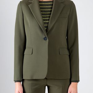 Blazer Monopetto in Tessuto tecnico