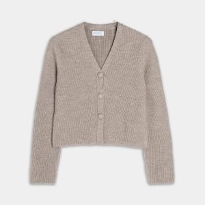 Cardigan a Costa Inglese Responsible Wool