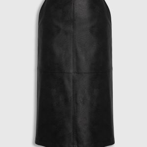 Gonna Matita Tessuto Spalmato