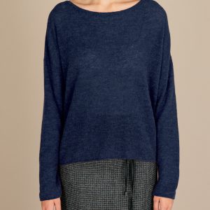 Maglia Girocollo Ampio Lana Alpaca