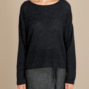 Maglia Girocollo Ampio Lana Alpaca