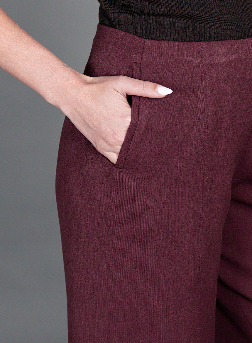 Pantalone Palazzo Gabardine Tecnico - immagine 4