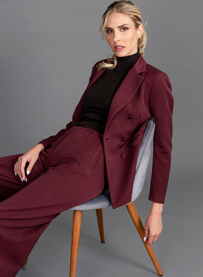 Pantalone Palazzo Gabardine Tecnico - immagine 6