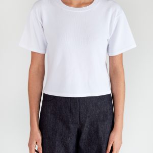 T-Shirt di Maglia Viscosa Stretch