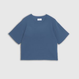 T-Shirt di Maglia Viscosa Stretch