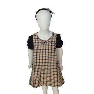 Abito bambina scamiciato