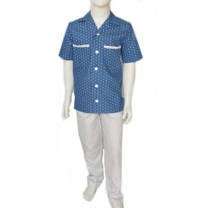 Completo cerimonia bambino camicia+pantalone
