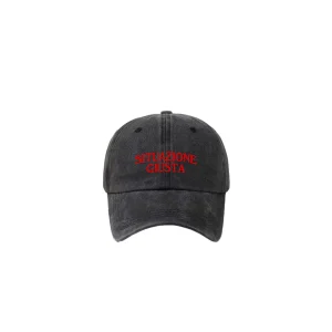 Situazione Giusta Baseball Cap - Washed Black