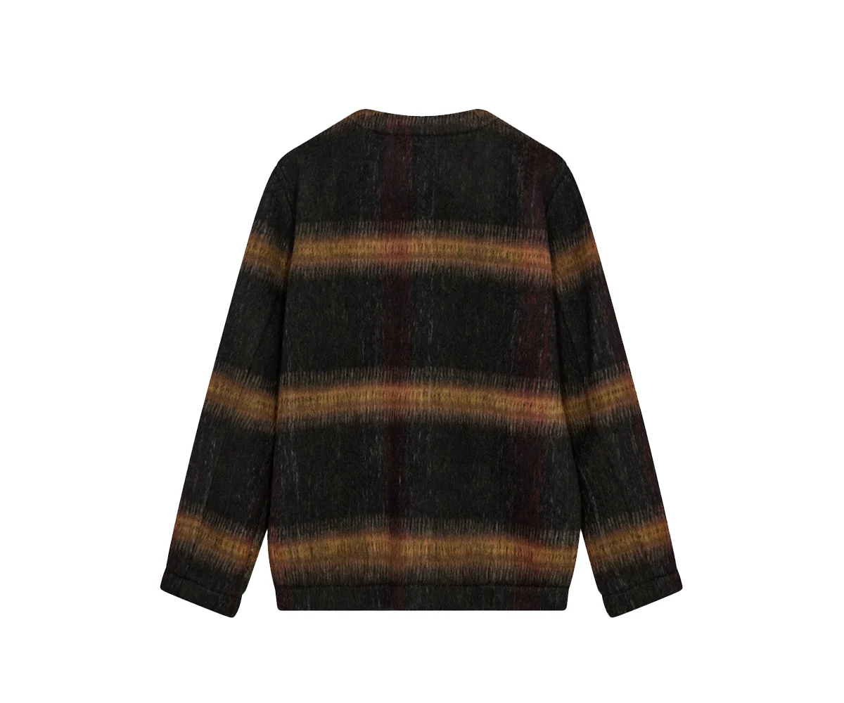 Akdan Heavy Twill Check Overshirt - Forest Night - immagine 3