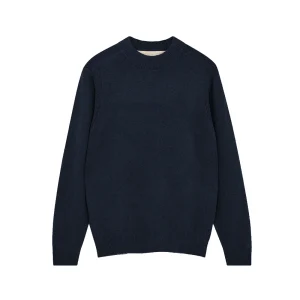 Akrico Lambswool Knit - Dark Navy