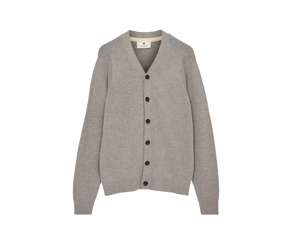 Aksvend Lambswool Cardigan - High Rise