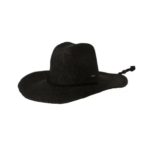 Austin Straw Cowboy Hat - Black