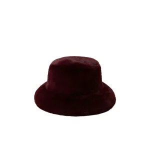 Dion Packable Winter Bucket Hat - Port