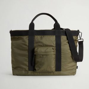 Woolrich Ripstop Tote Dark Green