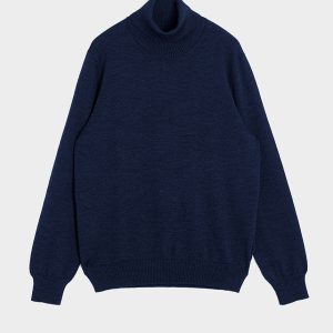 Maglione Uomo Dolcevita Lana Merinos