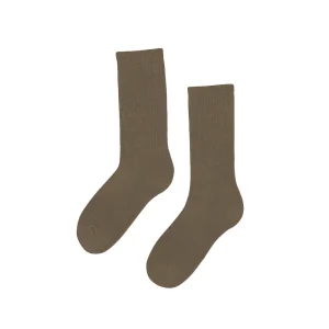 Organic Active Socks - Dusty Olive
