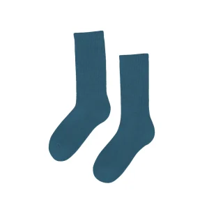 Organic Active Socks - Ocean Green