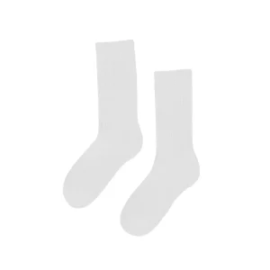 Organic Active Socks - Optical White