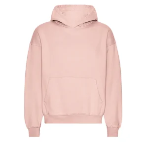 Organic Oversized Hoodie - Faded Pink