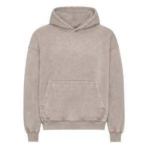 Organic Oversized Hoodie - Faded Khaki