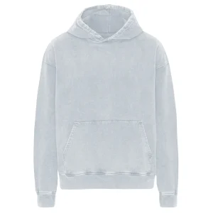 Organic Oversized Hoodie - Faded Grey