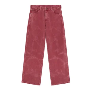 958 Baggy Straight Work Jeans - Garnet
