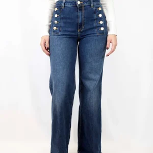 JEANS A ZAMPA CON BOTTONI – VICOLO ART. df5076