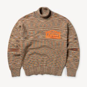 Aries Temple Space Dye Turtleneck Knit