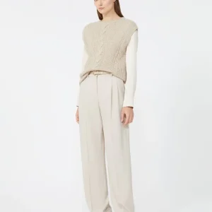 Max Mara Studio Gilet in alpaca e lurex