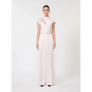 Max Mara Studio Tuta smanicata con pantalone ampio