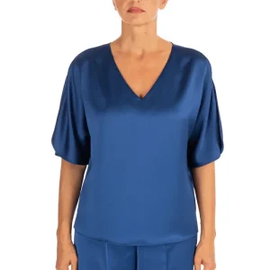 Diana Gallesi BLUSA CON MANICHE A KIMONO