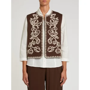 Pennyblack Gilet con ricamo