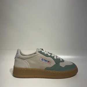 Autry Medalist Low Man Mix Suede Snd/Sch/Gum
