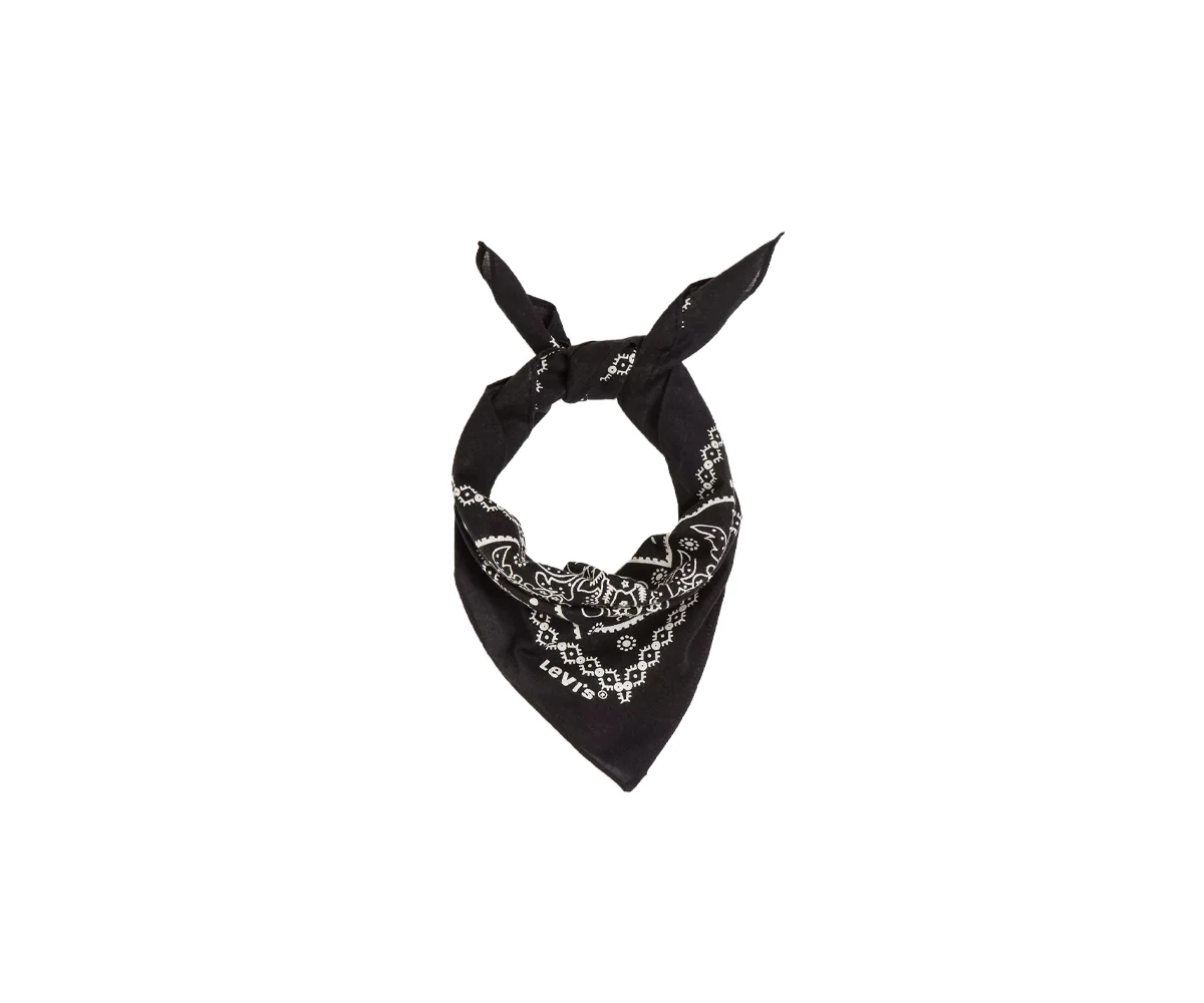 Paisley Bandana - Black - immagine 2