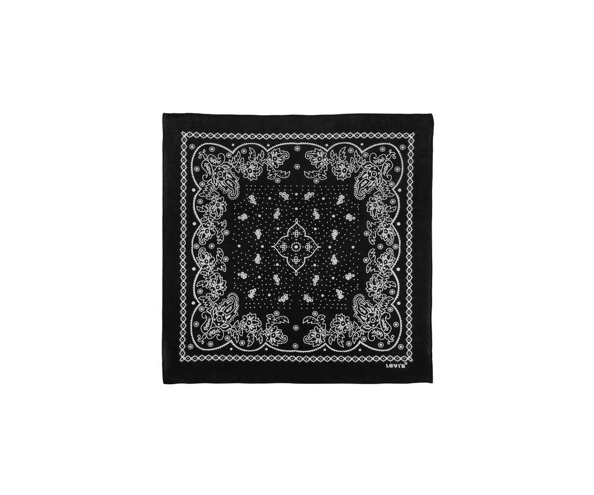Paisley Bandana - Black - immagine 3