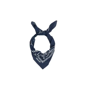 Paisley Bandana - Navy Blue