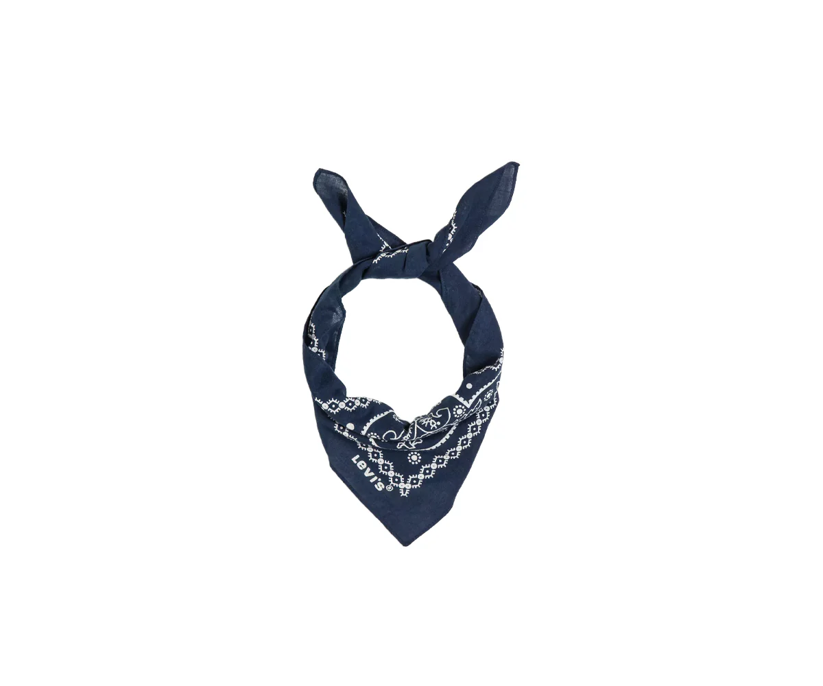 Paisley Bandana - Navy Blue