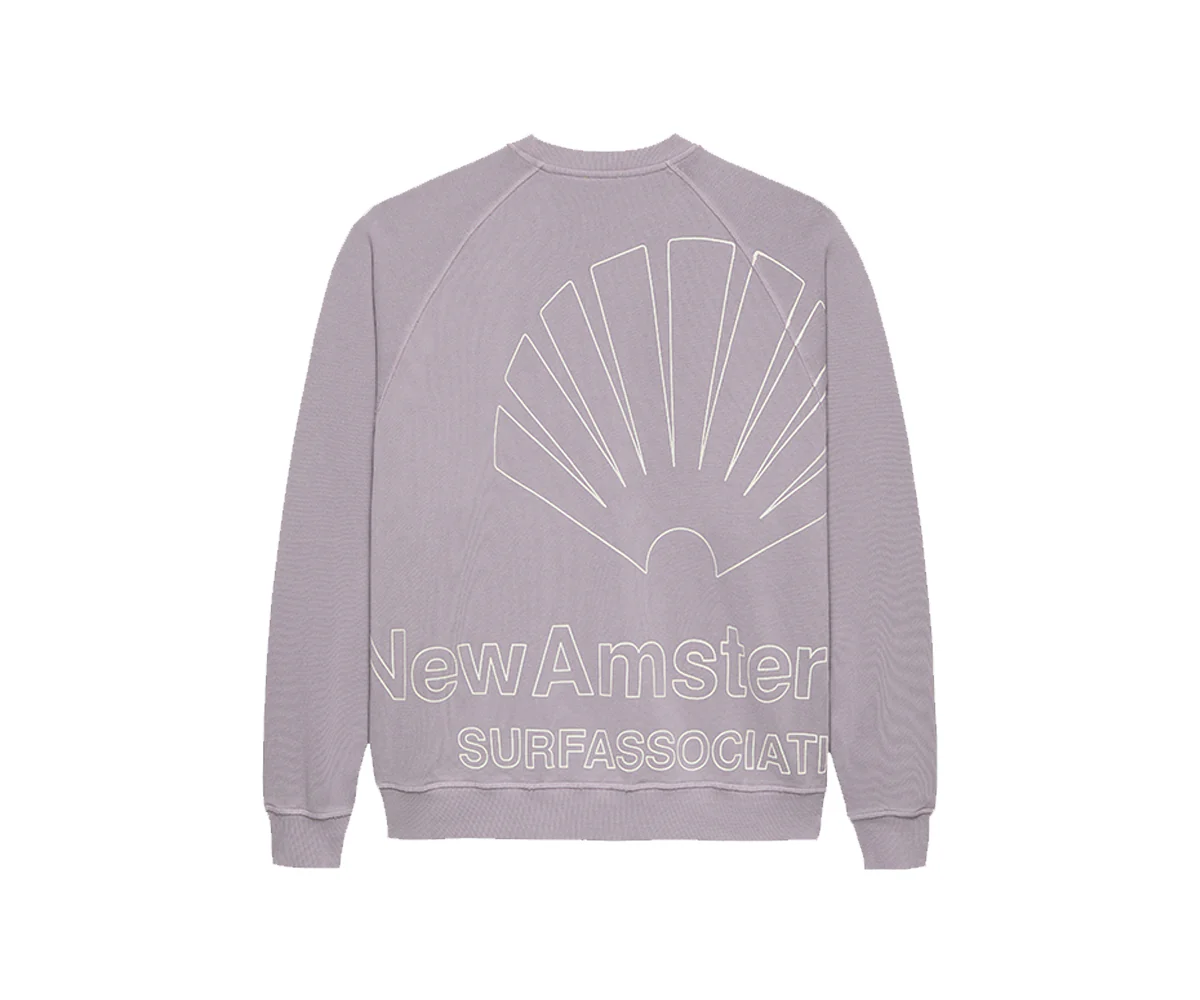 Big Logo Crewneck - Fog - immagine 3