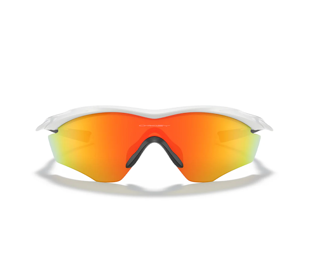 M2 Frame® XL - Polished White/ Fire Iridium Lens