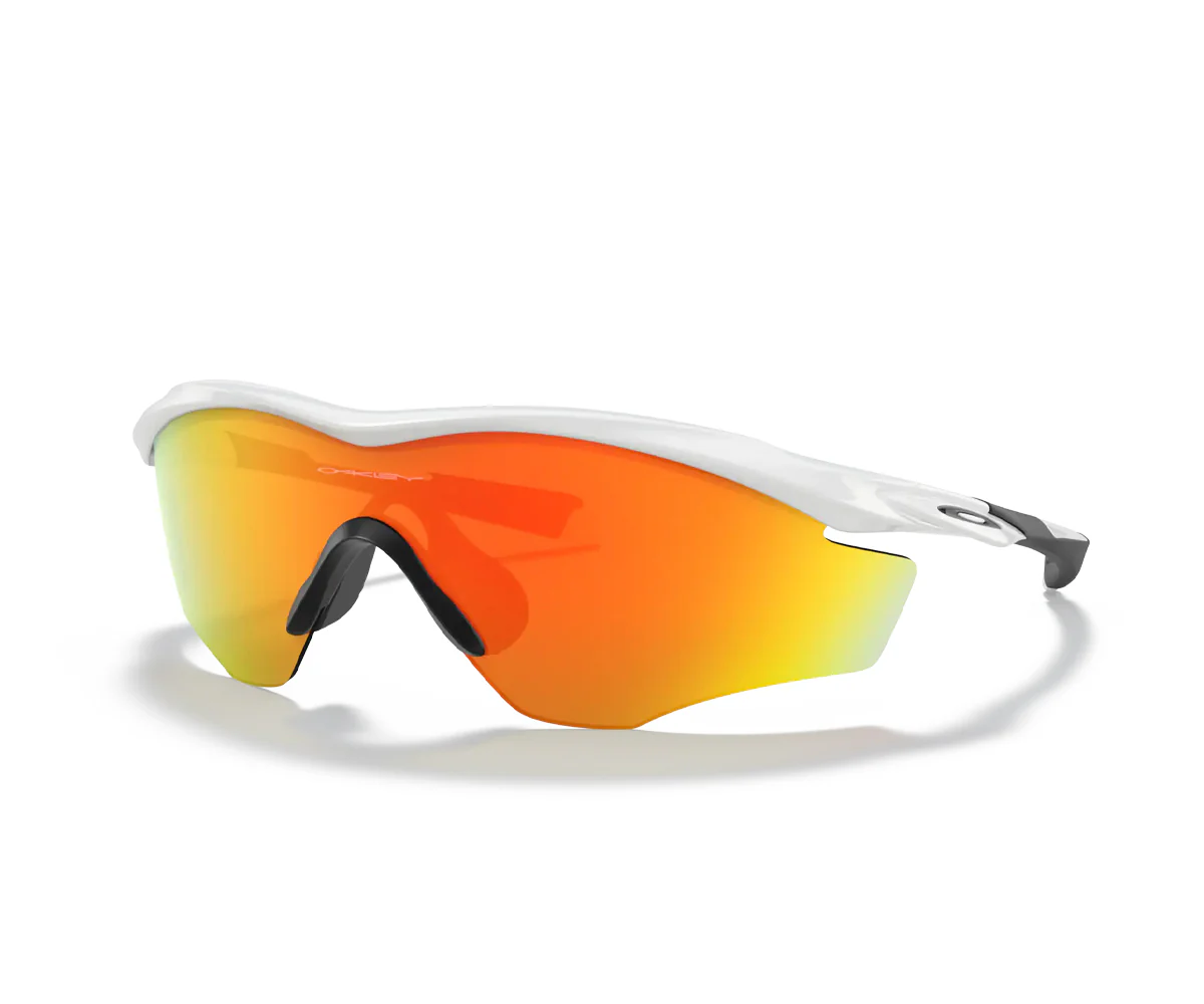 M2 Frame® XL - Polished White/ Fire Iridium Lens - immagine 3