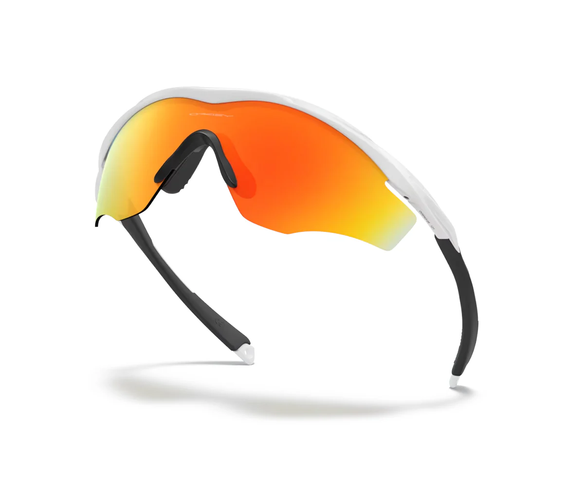M2 Frame® XL - Polished White/ Fire Iridium Lens - immagine 5